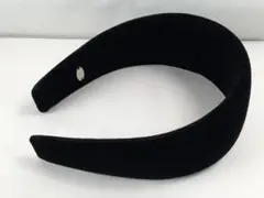 美品✨FOXEY BOUTIQUE ベロア カチューシャ ブラック フォクシー