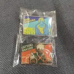 ジャンプショップ カプセル ピンズ 爆豪勝己 ヒロアカ サカモトデイズ 朝倉シン