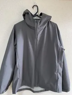 無印良品　撥水　フードジャケット　L