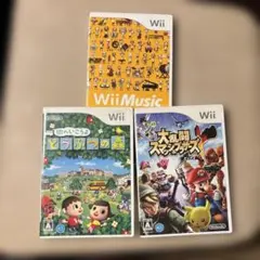 どうぶつの森 Wii &大乱闘スマッシュブラザーズ&Wiiミュージック