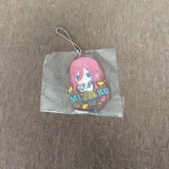 五等分の花嫁  中野三玖  ラバーキーホルダー