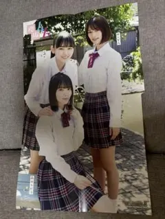 櫻坂46 両面ポスター 山﨑天 森田ひかる 井上梨名のサムネイル