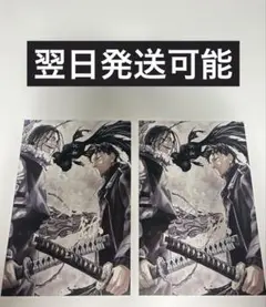 カグラバチ　非売品 メタリックパネル 銀エンボス加工特製ポストカード　セット 特典のみ カグラバチ 6巻 特典 銀エンボス加工 特製描き下ろし