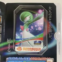 ポッ拳 ロケテスト限定 バナパスポートカード サーナイト POKKEN