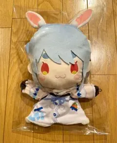 【非売品】ホロライブ　兎田ぺこら　パペットぬいぐるみ　マスコット　プライズ　ぬい