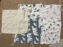 新品未使用　ガーゼタオル 5枚セット