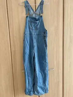 GU デニムオーバーオール　Lサイズ