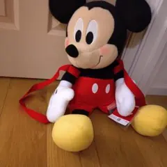 Disney ミッキーマウス ぬいぐるみ 背負えるぬいぐるみのサムネイル