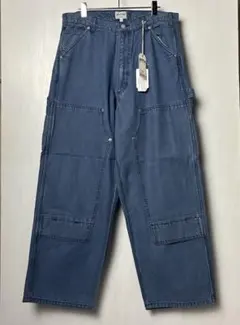 ヒューストン デニムペインターパンツ ダブルニー インディゴダックのサムネイル