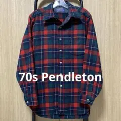 70s Pendleton ペンドルトン ヴィンテージ タータンチェック ネルのサムネイル