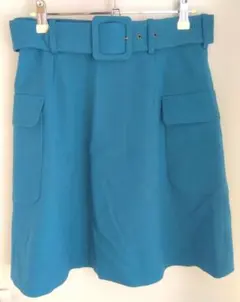 【美品】to be by agnes b スカート グリーン 38