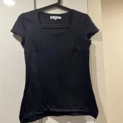 M-PREMIER ブラック 半袖Tシャツ 38のサムネイル