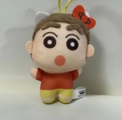 サンリオ クレヨンしんちゃん ハローキティ マスコット ぬいぐるみ