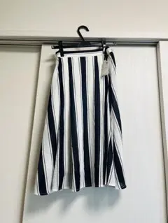 新品未使用　ROPE PICNIC ストライプ フレアスカートのサムネイル