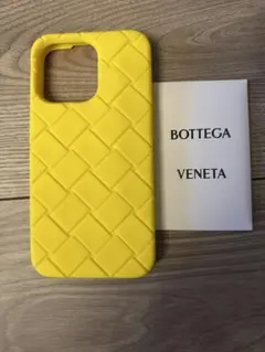 【値下げ】Bottega Veneta イエロー iPhoneケース　新品未使用 BOTTEGA VENETA（iPhoneケース ・ イエロー/黄色系）のフリマ