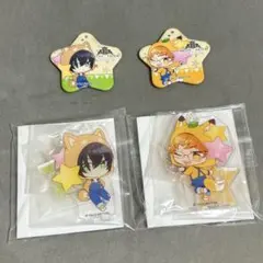 香賀美タイガ 十王院カケル アクスタ 缶バッジ - メルカリ