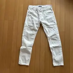 earth music&ecology ホワイトデニムパンツ Mサイズ
