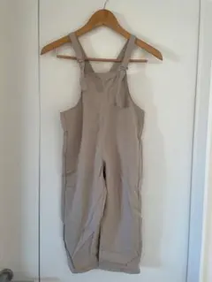 futafuta ベージュ オーバーオール 110cm