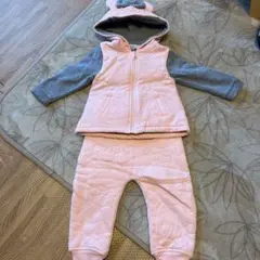 美品　ミニーちゃん柄　上下セット