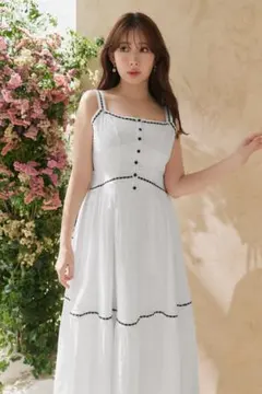 匿名配送】新品タグ付きherlipto Bonnie Lace Dress S - メルカリ