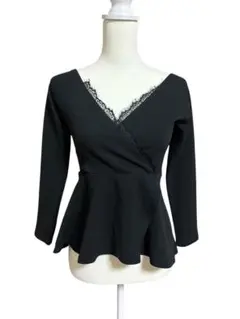 美品　MA＊RS 長袖　ペプラムトップス