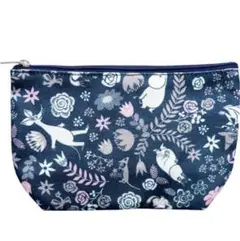 ムーミン Moomin ポーチ オハナ ネイビー 新品 タグ付き