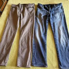 UNIQLO ジーンズ 2色セット