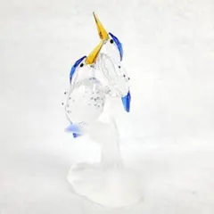 ガラス製 魚型置物 青のグラデーション - メルカリ