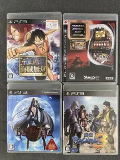 PS3ソフトセット ワンピース・ベヨネッタ他