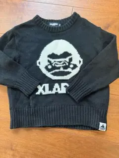 XLARGE KIDS エクストララージキッズ ニット セーター 100 黒