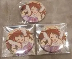 劇場版アイカツ　缶バッジ　紫吹蘭