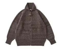 モデル着用品　OLD JOE(オールドジョー) バスクダブルジップウールセーター モデル着用品 OLD JOE(オールドジョー) バスクダブルジップウールセーター