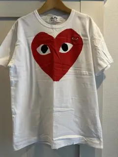 PLAY COMME des GARÇONS 赤いハートTシャツ L