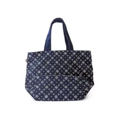 Daily Russet コーデュロイ　ネイビー トートバッグ