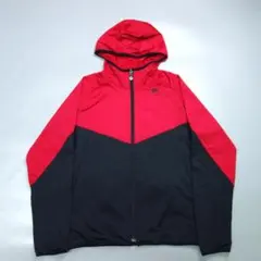 8550美品 ナイキ ジップアップパーカー メンズ L バイカラー