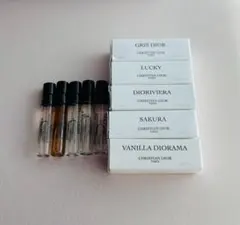 メゾンクリスチャンディオール香水サンプル5本セット