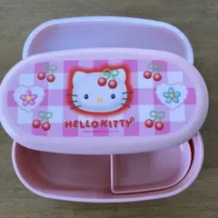 ハローキティHELLO KITTY1980年代　二段お弁当箱のサムネイル