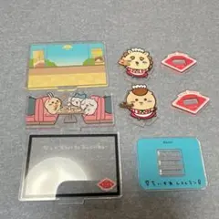 ちいかわレストラン レイヤーアクリルスタンド　くりまんじゅう　シーサー　うさぎ