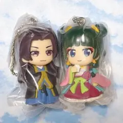 薬屋のひとりごと　キーホルダー　でふぉフィグ！　猫猫 壬氏　セット