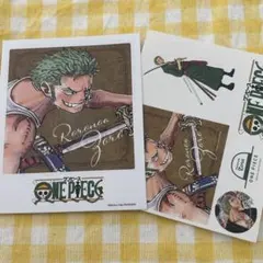 ONE PIECE ワンピース フォトカード&ステッカー ゾロ
