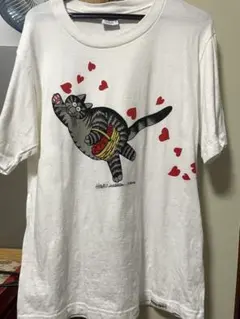 クレイジーシャツ　メンズTシャツ　サイズS クリバンキャット　USA製のサムネイル