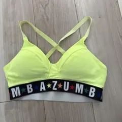 ZUMBA正規品スポーツブラ ネオンイエロー