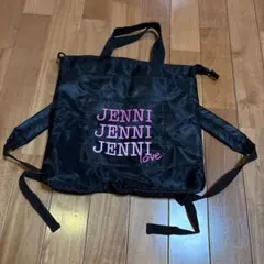 JENNI love 2WAYバッグ リュック ナイロン 多ポケット ブラックのサムネイル