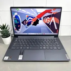【限定】レノボYOGA Slim7☘️14型☘️10世代i5☘️NVMe512のサムネイル