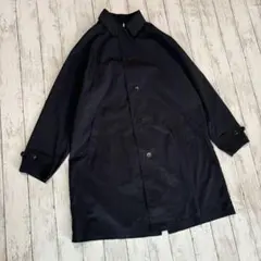 レイジブルー　ステンカラーコート　M 紺　薄手　長袖　アウター　メンズ　上着