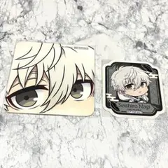 ブルーロック 凪誠士郎 天狗茶亭 特典 ミニキャラ コースター ステッカー