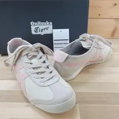オニツカタイガー メキシコ66 レザー ピンク 23cm
