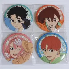 ダンダダン ウィンター キャラバッジ 缶バッジ オカルン モモ アイラ ジジ