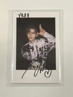 ZB1 ゼベワン　ジャンハオ　中華雑誌 時装 L‘OFFICAL ポラロイド