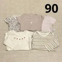 cottoli&ユニクロ♡ロンパースセット♡90cm